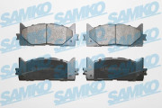 5SP1593 Sada brzdových platničiek kotúčovej brzdy SAMKO