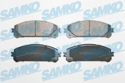 5SP1691 Sada brzdových platničiek kotúčovej brzdy SAMKO