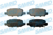 5SP2266 Sada brzdových platničiek kotúčovej brzdy SAMKO