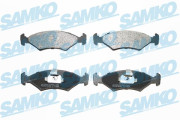 5SP628 Sada brzdových platničiek kotúčovej brzdy SAMKO