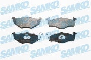 5SP638 Sada brzdových platničiek kotúčovej brzdy SAMKO