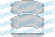 5SP658 Sada brzdových platničiek kotúčovej brzdy SAMKO