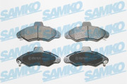 5SP717 Sada brzdových platničiek kotúčovej brzdy SAMKO