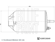 ADBP230049 Palivový filter BLUE PRINT