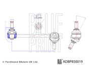 ADBP850019 Tyč/Vzpera stabilizátora BLUE PRINT