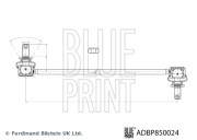 ADBP850024 Tyč/Vzpera stabilizátora BLUE PRINT