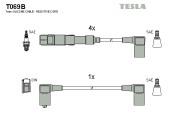 T069B Sada zapaľovacích káblov alternative TESLA