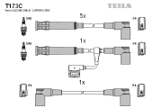 T173C Sada zapaľovacích káblov original TESLA