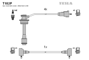 T182P Sada zapaľovacích káblov TESLA