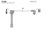 T236B Sada zapaľovacích káblov TESLA