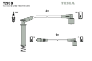 T286B Sada zapaľovacích káblov TESLA