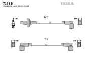 T381B Sada zapaľovacích káblov TESLA