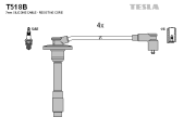 T518B Sada zapaľovacích káblov TESLA