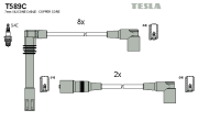 T589C Sada zapaľovacích káblov original TESLA