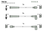 T667B Sada zapaľovacích káblov TESLA