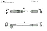 T701C Sada zapaľovacích káblov original TESLA