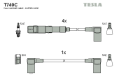 T740C Sada zapaľovacích káblov original TESLA