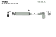 T766B Sada zapaľovacích káblov TESLA