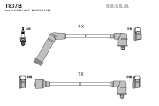 T837B Sada zapaľovacích káblov TESLA