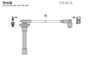 T895B Sada zapaľovacích káblov TESLA