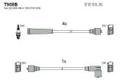 T908B Sada zapaľovacích káblov TESLA