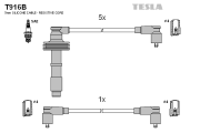 T916B Sada zapaľovacích káblov TESLA