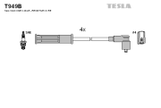 T949B Sada zapaľovacích káblov TESLA