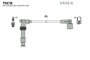 T987B Sada zapaľovacích káblov alternative TESLA