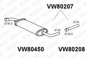 VW80207 Nezaradený diel VENEPORTE