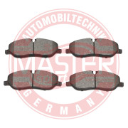 13046027282N-SET-MS Sada brzdových platničiek kotúčovej brzdy Premium MASTER-SPORT GERMANY