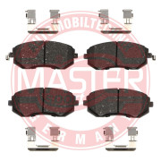 13046057872N-SET-MS Sada brzdových platničiek kotúčovej brzdy Premium MASTER-SPORT GERMANY