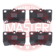 13046057902N-SET-MS Sada brzdových platničiek kotúčovej brzdy Premium MASTER-SPORT GERMANY