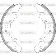 Z4020.00 Brzdové čeľuste WOKING