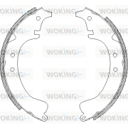 Z4028.00 Brzdové čeľuste WOKING