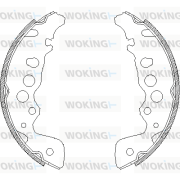 Z4049.00 Brzdové čeľuste WOKING