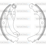 Z4065.00 Brzdové čeľuste WOKING