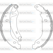 Z4169.02 Brzdové čeľuste WOKING