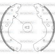 Z4175.00 Brzdové čeľuste WOKING