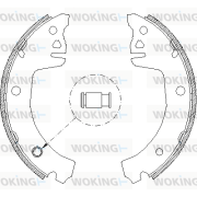 Z4198.00 Brzdové čeľuste WOKING