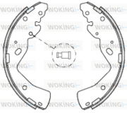 Z4232.00 Brzdové čeľuste WOKING