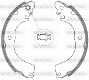 Z4257.00 Brzdové čeľuste WOKING