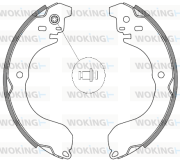 Z4265.00 Brzdové čeľuste WOKING