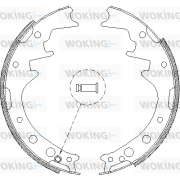 Z4346.00 Brzdové čeľuste WOKING