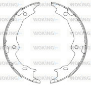 Z4467.00 Sada brzd. čeľustí parkov. brzdy WOKING