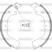 Z4678.00 Brzdové čeľuste WOKING