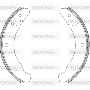 Z4683.00 Brzdové čeľuste WOKING