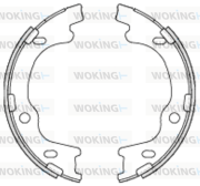 Z4699.00 Sada brzd. čeľustí parkov. brzdy WOKING