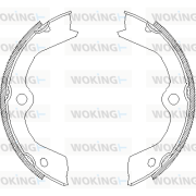 Z4703.00 Sada brzd. čeľustí parkov. brzdy WOKING