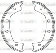 Z4755.00 Sada brzd. čeľustí parkov. brzdy WOKING