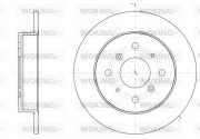 D6208.00 Brzdový kotúč WOKING